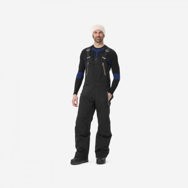 Spodnie snowboardowe ogrodniczki męskie Dreamscape SNB 900 UP