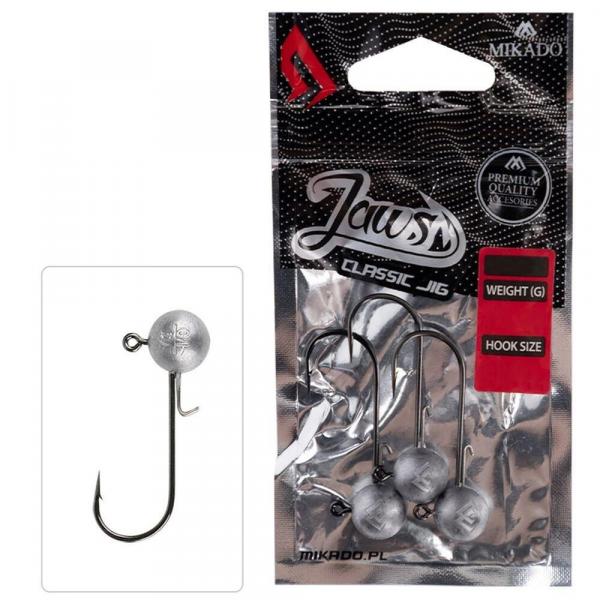 Główka Jigowa Mikado Jaws Classic 5g 2/0 BN 3szt