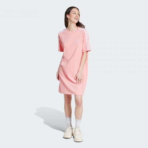 Essentials 3-Stripes Single Jersey Boyfriend Tee Dress