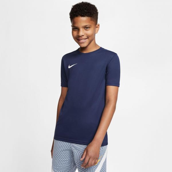 Koszulka z krótkim rękawem Dziecięca Nike Park VII BV6741 410 Granatowy