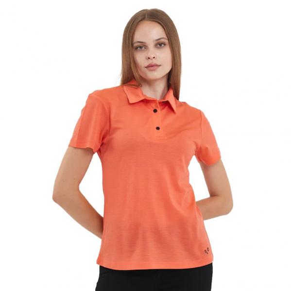 Koszulka Polo Damska Sportowa Woolona 100% Merino