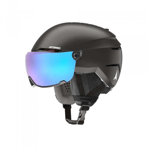 Kask Narciarski z przyłbicą szybą Unisex Atomic Savor Visor Stereo Black 2024