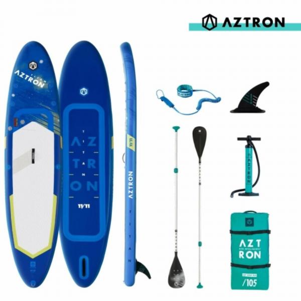 Dwukomorowa deska pompowana SUP Aztron Titan 2.0 11'11\
