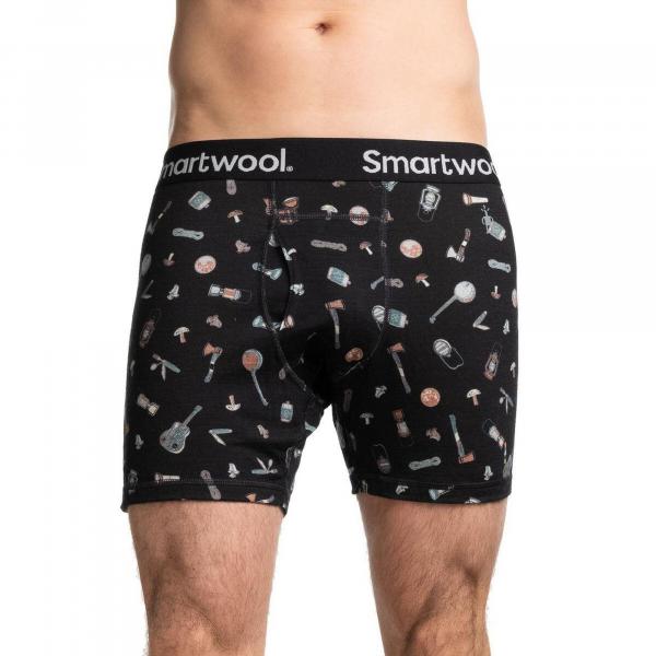 Bokserki termoaktywne męskie Smartwool Merino Boxer Brief Boxed