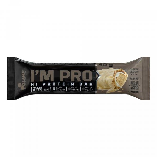 Baton proteinowy IM PRO OLIMP 40g kawa