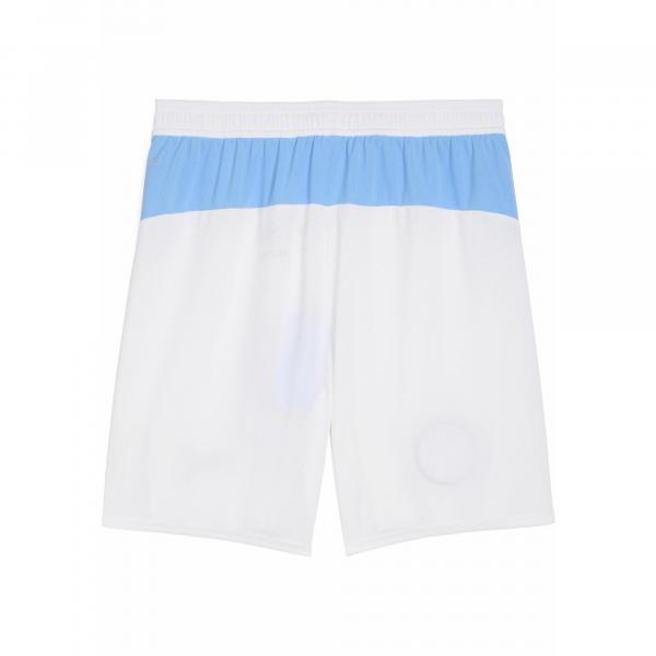 Męskie szorty Manchester City 25/26 PUMA White Team Light Blue