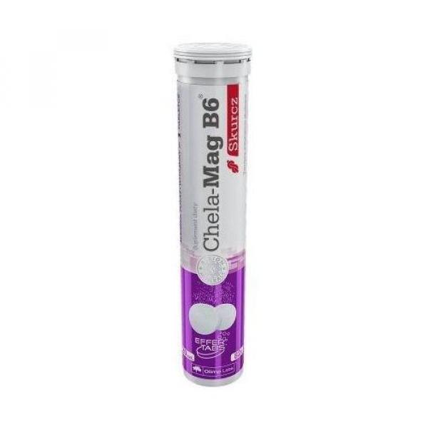 Magnez Olimp Chela-Mag B6® magnez + witamina B6 - 20 Tabletek Musujących