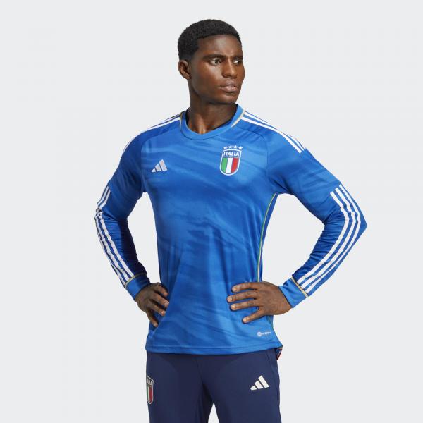 Italy 2023 Home Long Sleeve Jersey