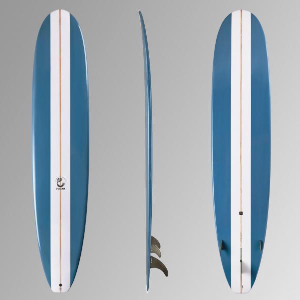 Deska surfingowa Olaian Longboard 900 9' 67 l z 2 statecznikami +1 mieczem 8\