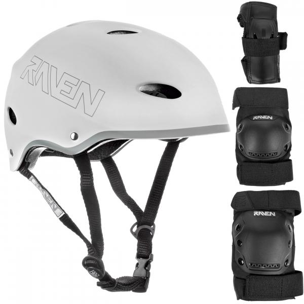 Zestaw Raven Kask F511 + Ochraniacze Dexard