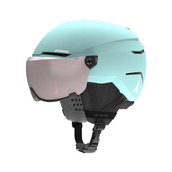 Kask narciarski dziecięcy ATOMIC SAVOR VISOR JR turquoise