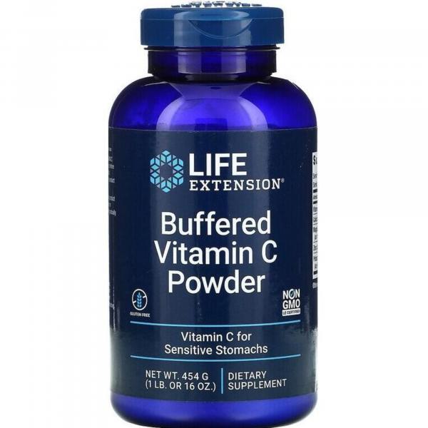 Life Extension Buffered Vitamin C Powder 454 grams