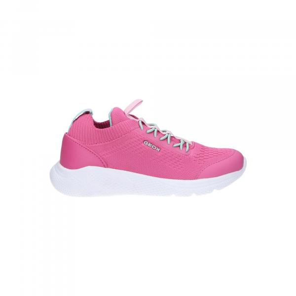 Tenisówki Geox Model J Sprintye Girl Kolor Rose