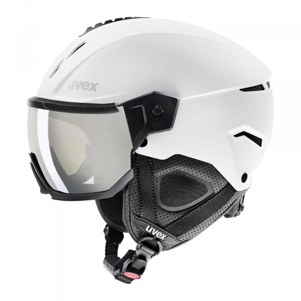 Kask narciarski UVEX Instinct visor biały 56/6/260/50 53-56 cm