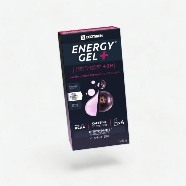 Żel energetyczny Energy Gel+ czarna porzeczka 4 x 32g