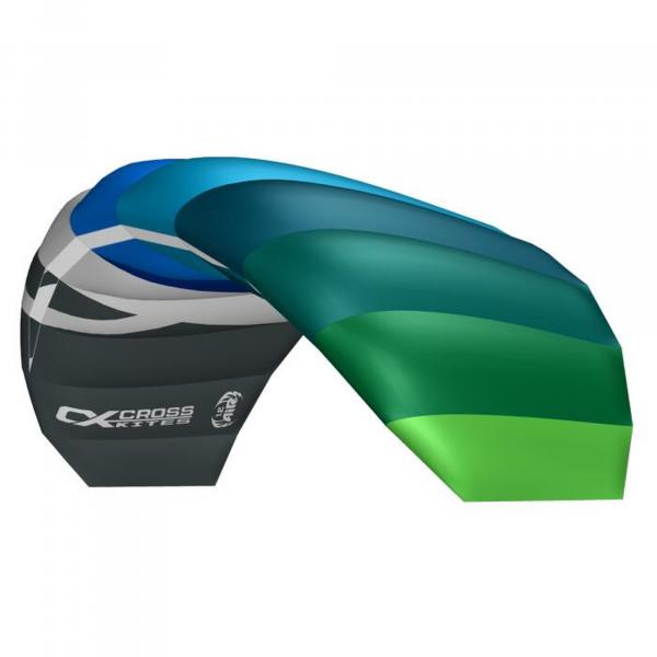 Latawiec treningowy CrossKites Air 1.2 Blue-Green 2-linkowy