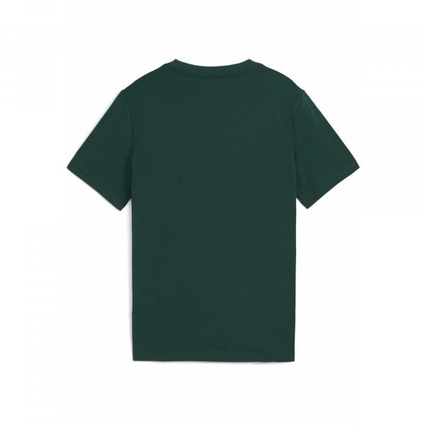 Młodzieżowa koszulka Mid 90s z grafiką PUMA Dark Myrtle Green