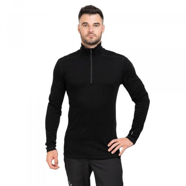 Koszulka Smartwool Classic Thermal Merino Base Layer 1/4 Zip-Black xl