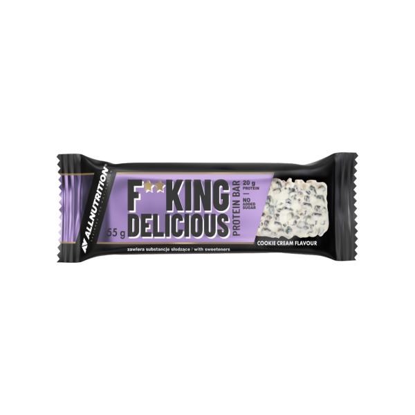 Baton proteinowy Allnutrition Fitking Delicious 55g cookie cream