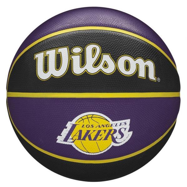 Piłka do koszykówki Wilson NBA Team Los Angeles Lakers Outdoor - WTB1300XBLAL 7