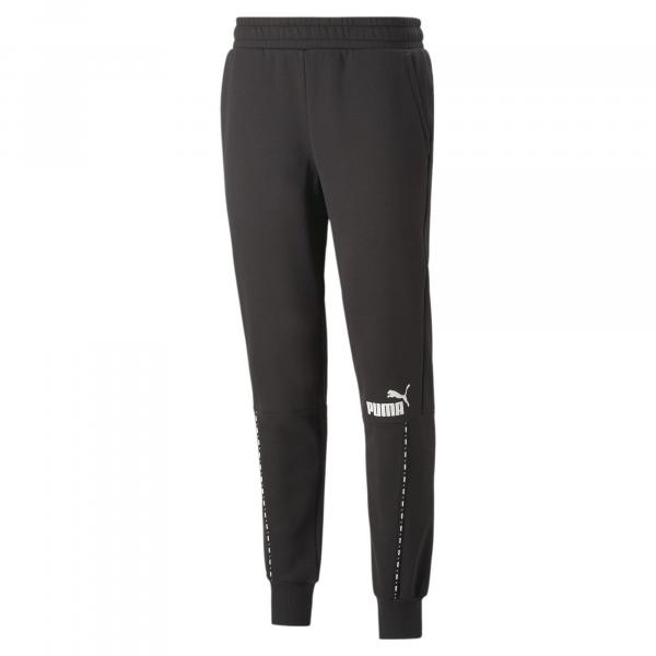 Spodnie Puma Ess Block X Tape Sweatpants Fl Cl B, Mężczyźni