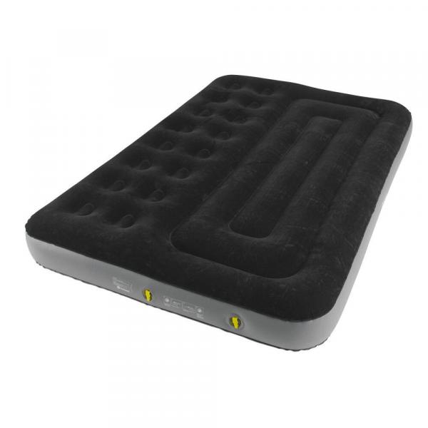 Materac dmuchany Outwell Classic Double Two Chamber - black/grey