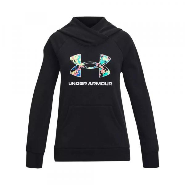 Bluza dziewczęca Under Armour Rival Logo Hoodie