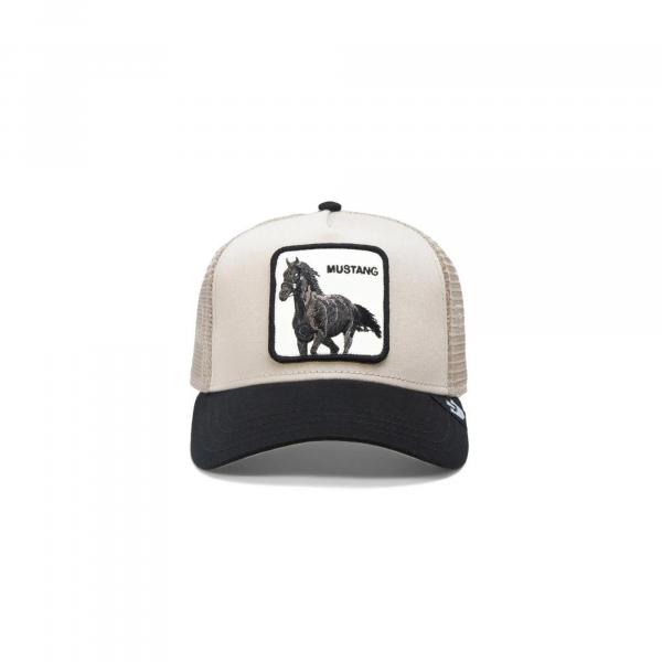 Czapka z daszkiem Goorin Bros. The Mustang Taupe Trucker 101-1768-TAU