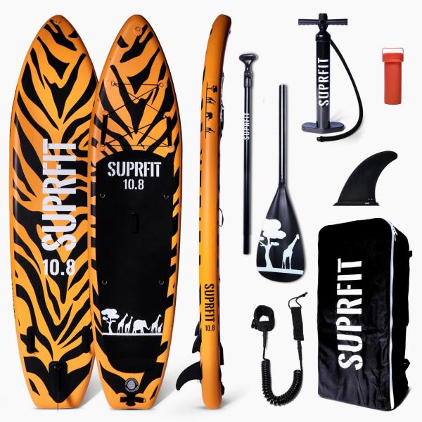 Deska SUP Suprfit Stand Up Paddle Board Set Safari Tiger