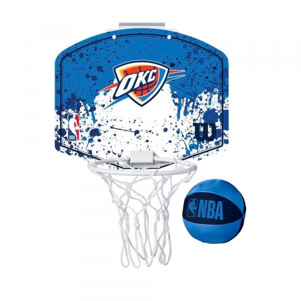 Mini tablica do koszykówki Wilson NBA Mini Hoop OKC Thunder WTBA1302OKC