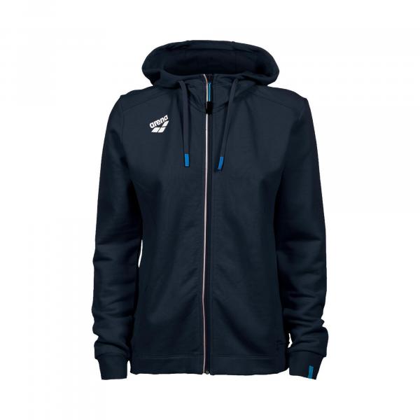 Bluza damska na basen Arena Women`s Team Hooded Jacket Panel