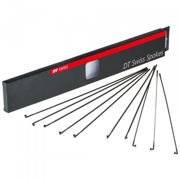 Opakowanie 20 szprych płaskich bez nypli DT Swiss Aerolite 2.0x0.90x254mm