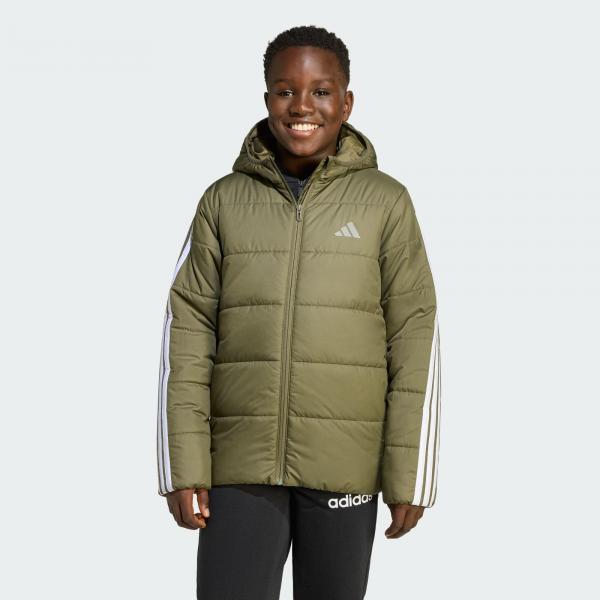 Ocieplana kurtka dla dzieci Essentials 3-Stripes