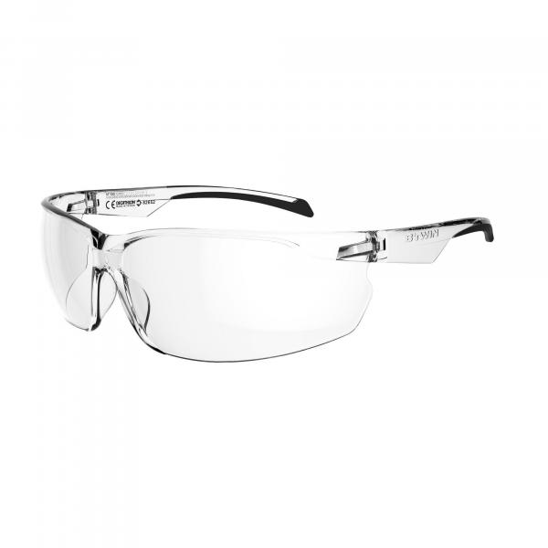 Okulary rowerowe Rockrider ST 100 przezroczyste kat. 0