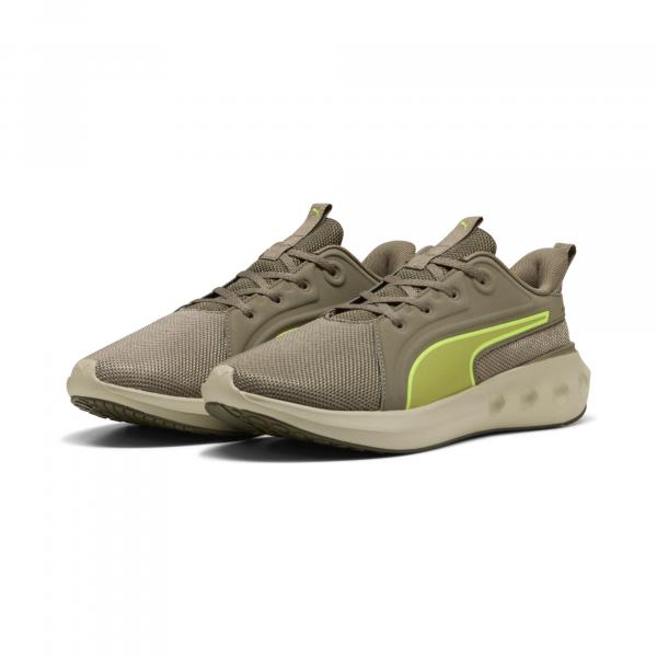 Buty do biegania SOFTRIDE Carson PUMA Velvet Moss Loden Green Yellow Alert Brown