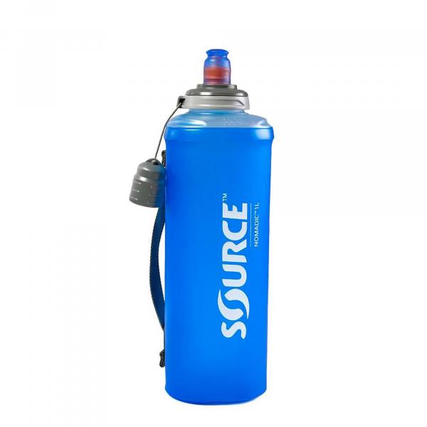 Składana butelka Source Nomadic Foldable Bottle 1L - blue