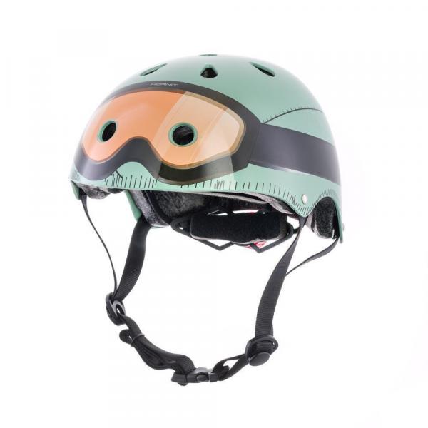 Kask rowerowy dla dzieci Hornit Military