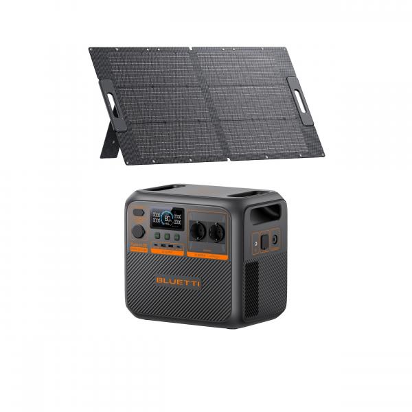 Zestaw Stacja Zasilania BLUETTI AC270P z panelem słonecznym 100W