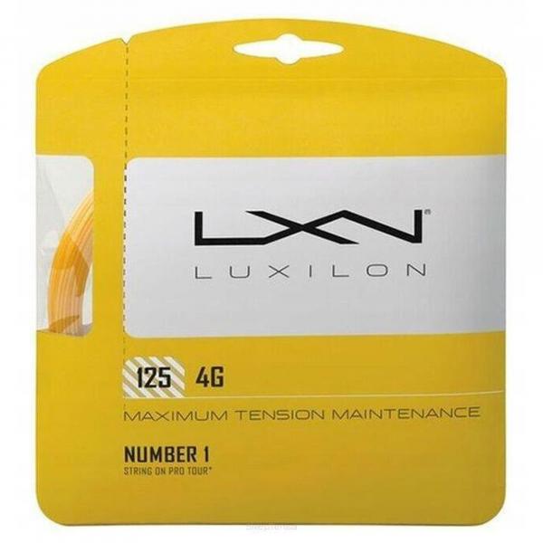 Naciąg tenisowy Luxilon 4G 1,25mm żółty