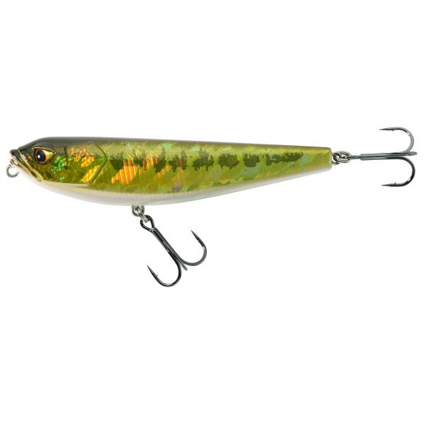 Wobler Stickbait Caperlan STK 100F black bass