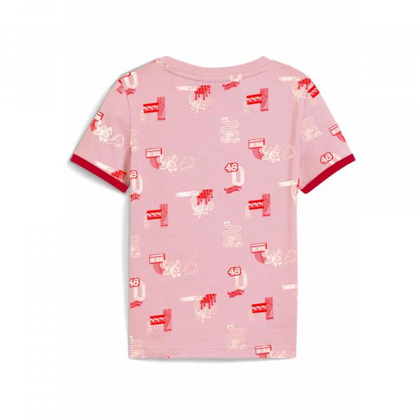 Dziecięca koszulka Little Runners PUMA Pinkscape Pink