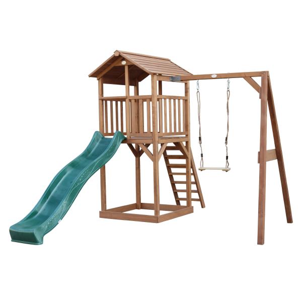 Plac zabaw AXI Beach Tower, zjeżdżalnia, piaskownica