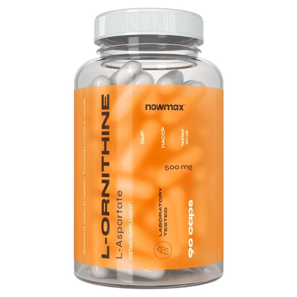 L-Ornithine nowmax 90 kaps