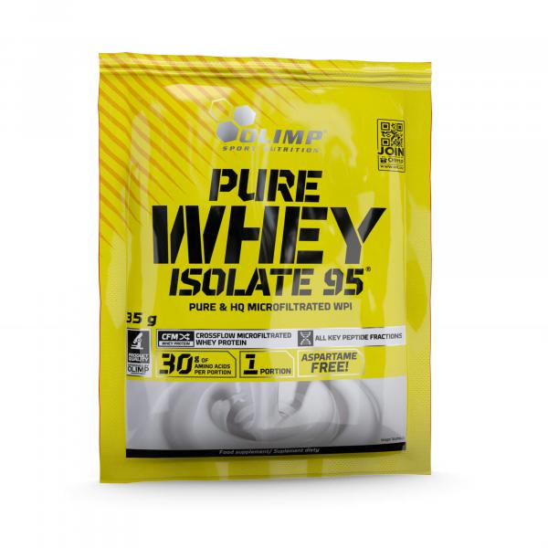 Odżwyka białkowa Olimp Pure Whey Isolate 95 - 35g Masło orzechowe