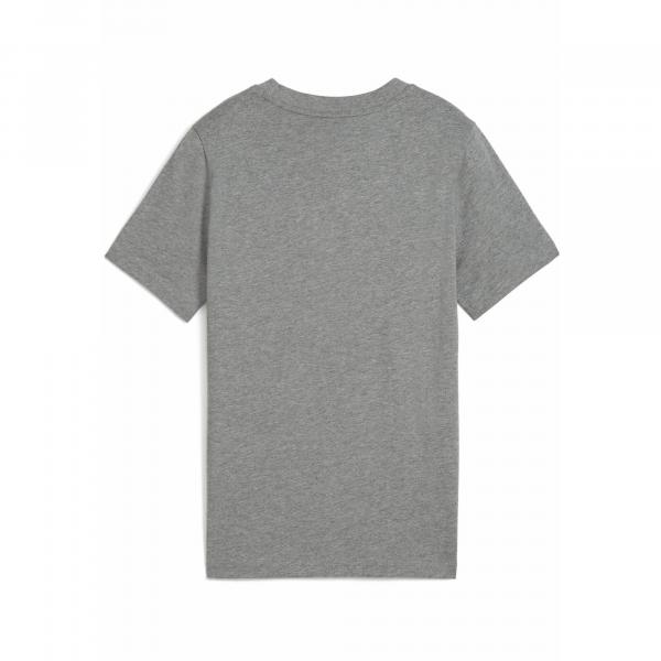 Młodzieżowa koszulka Essentials Colour z logo No.1 PUMA Medium Gray Heather