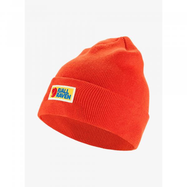 Czapka zimowa Fjallraven Vardag Classic Beanie - flame orange