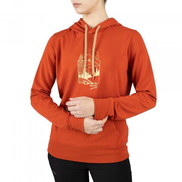 Bluza z kapturem damska Viking Panaka Hoodie Bamboo
