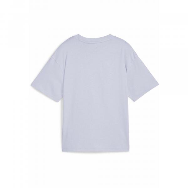 Młodzieżowa koszulka Essentials Boxy PUMA Cool Weather Blue