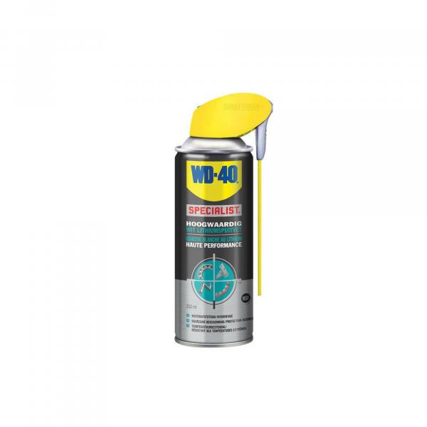 Specjalistyczny, Wysokiej Jakości Biały Smar W Sprayu Litowo-250Ml