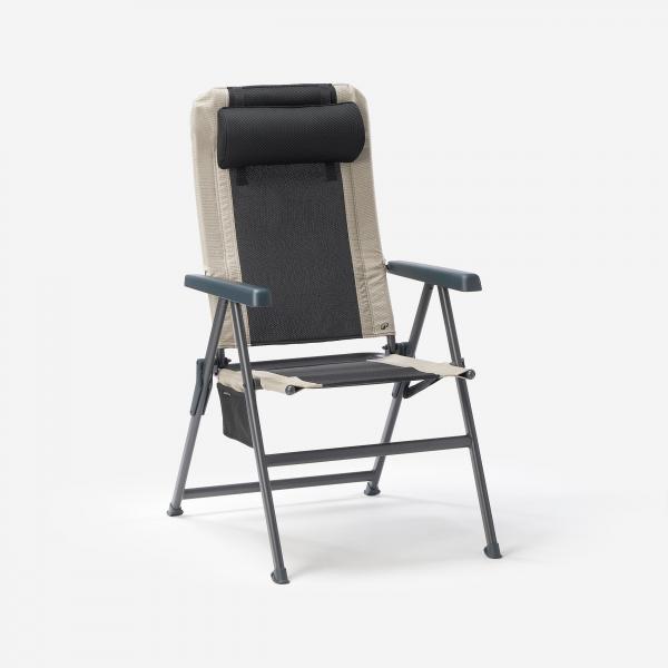 Fotel kempingowy 5-pozycyjny Quechua Ultra Comfort składany